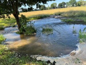 Waterleiding gesprongen aan de Slichtenhorsterweg in Nijkerk
